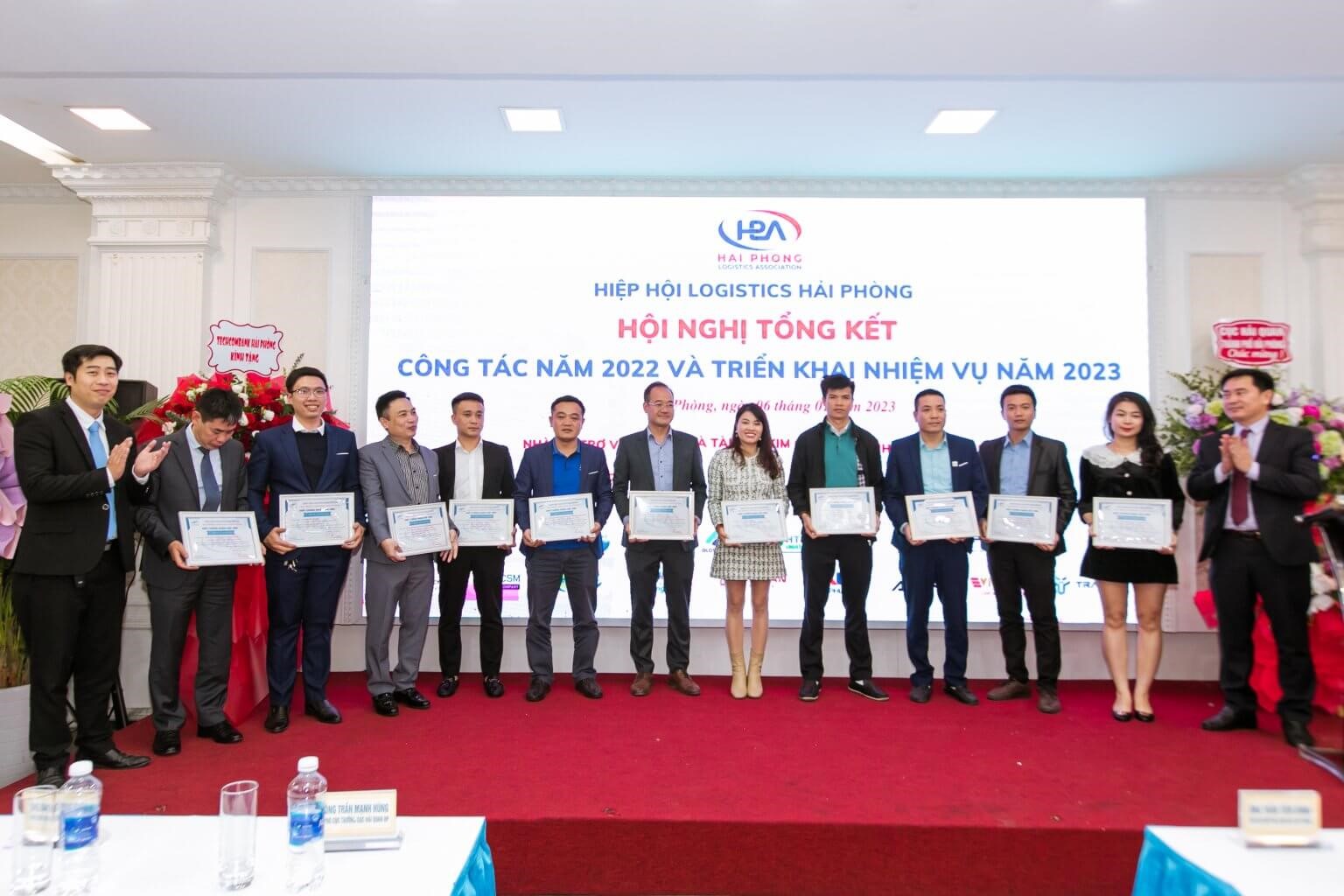 ASHICO LOGISTICS PARTICIPATES IN THE CONFERENCE OF WORKING SUMMARY OF 2022 AND IMPLEMENTATION OF TASK IN 2023 HAI PHONG LOGISTICS ASSOCIATION